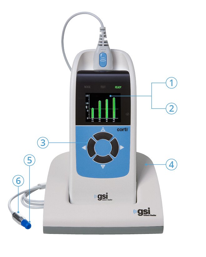GSI Corti OAE Device Features