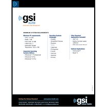 GSI Suite Datasheet